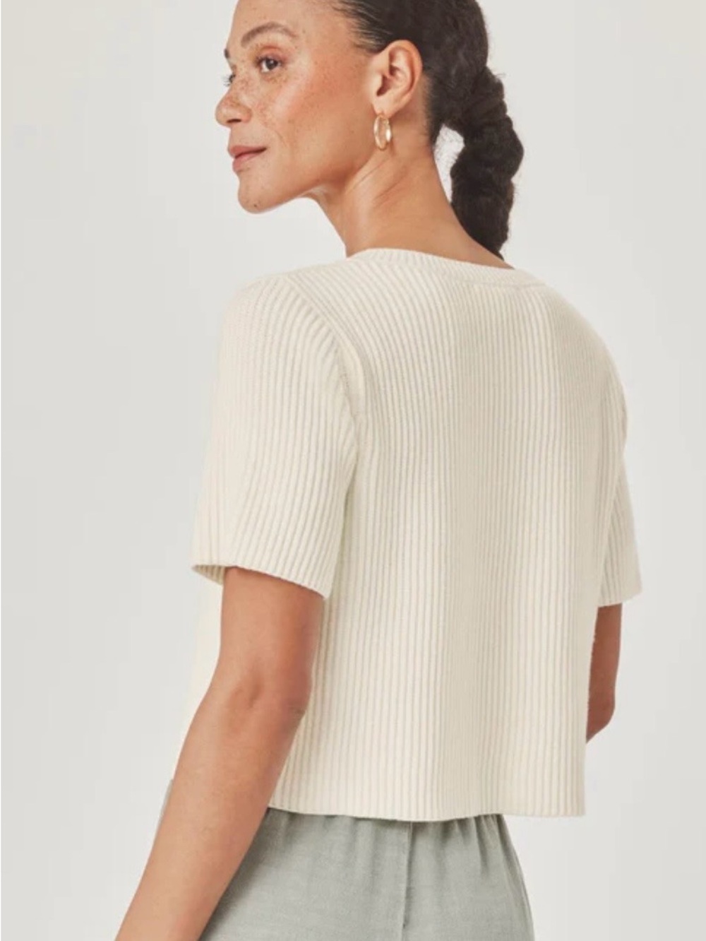 NWT Splendid Delilah Short Sleeve Cardigan - Picture 4 of 6